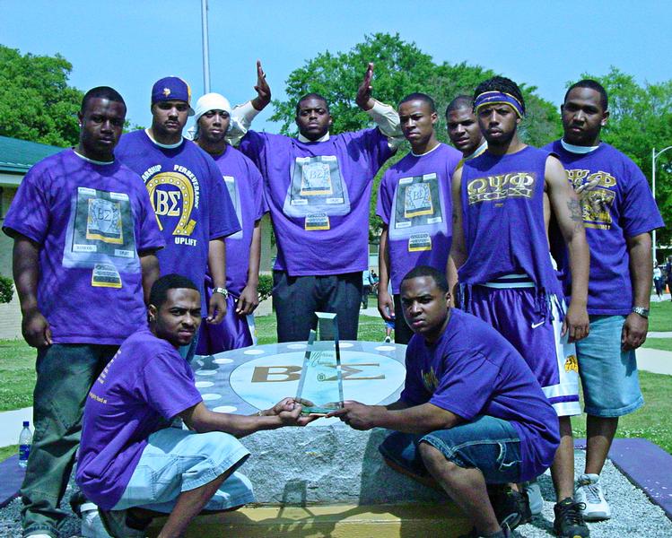 The Beta Sigma Chapter of Omega Psi Phi at Southern University won the regional stomp in Little Rock, Ark. The region included Arkansas, Louisiana, Oklahoma, and Texas. Photo by Gary Holloway/DIGEST