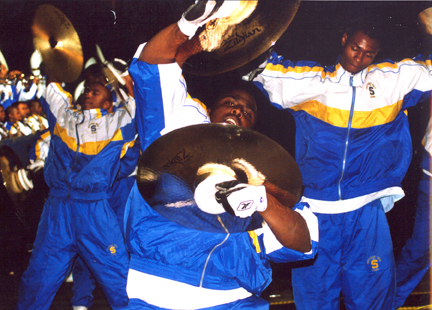 The Human Jukebox wows the audience at the Battle of the Bands/Greek Show in the Superdome. Photo by Ryan P. Knight/DIGEST