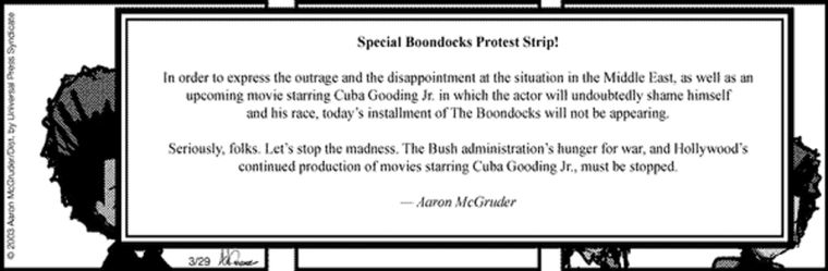 Boondocks 03.29.03