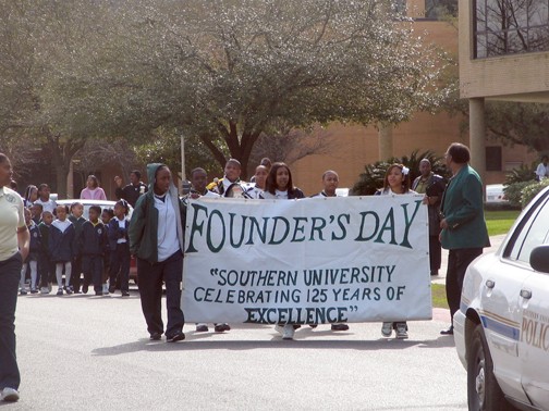 Southern University Laboratory School students helped to kick off the celebration. PHOTO BY BRITTANY THORNTON / DIGEST