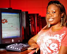 Senior mass communications major Melissa Morton from Shreveport is one of thousands of African-Americans suffering from sickle cell anemia.