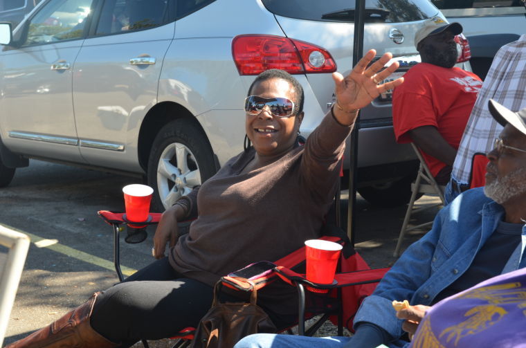 A Southern fan enjoying the tailgating experience&#160;