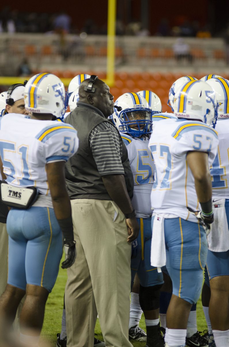 The Jaguar football team will look to win three in a row for the first time since 2009 Saturday night when they play host to Clark Atlanta at 6 p.m.