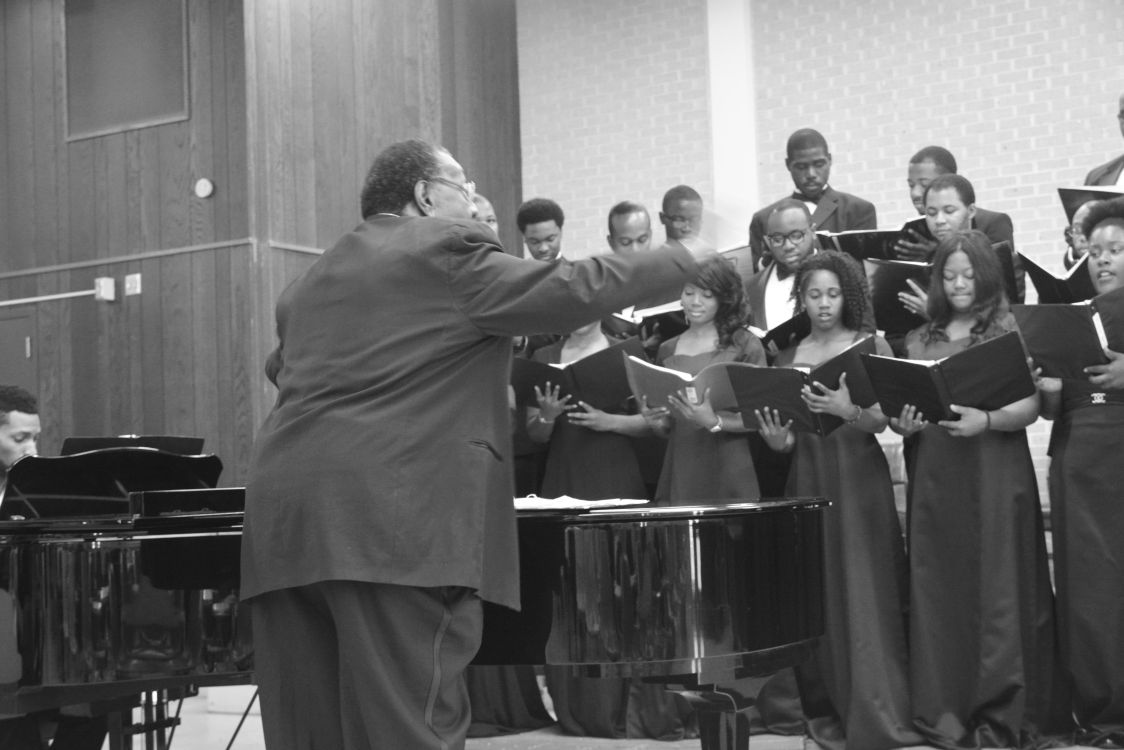 &#160;The Southern University Concert Choir, under the direction of&#160;Charles Lloyd, grace attendees with an array of selections during their &#160; Fall Fall Concert themed &#8220;We walk in the light.&#8221;