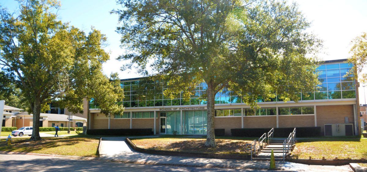 The School of Architecture located across from the police station is a newly renovated structure and&#160; will soon house the Computer&#160; Science Department.
&#160;