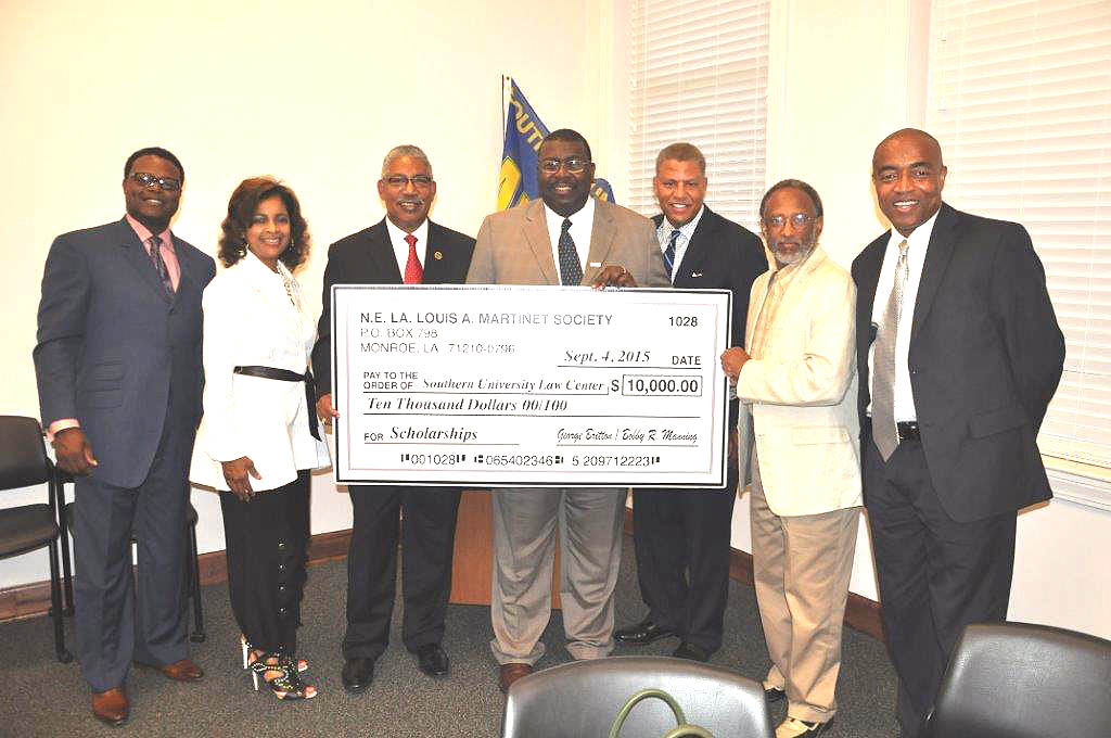 Southern University Law Center receives $10,000 donation for scholarships