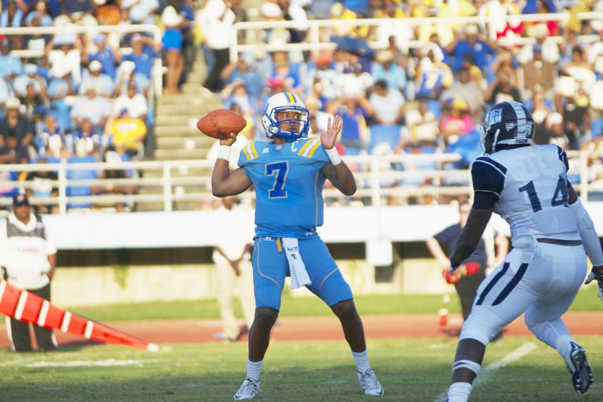 Southern Universities Football team played against Jackson State University in A. W. Mumford Statium Sept. 19