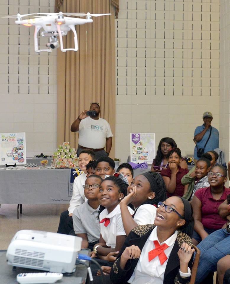 On Oct. 5 the Southern University Agricultural Center held a 4-H National Youth Science Day- Drone Discovery in the Cotillion Ballroom on the SUBR campus.