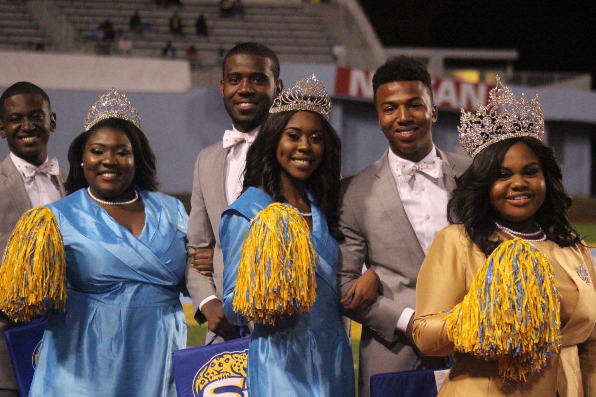 Members of the Southern University Royal Court during home game against Mississippi Valley State on Saturday November 19.&#160;
&#160;