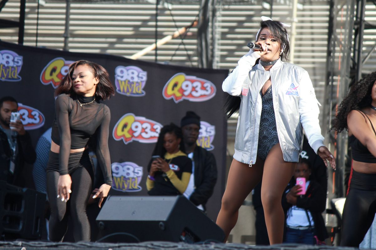 New Orleans recording artist, Denisia, performs at Bayou Classic&#8217;s FanFest on Saturday, November 26 in Champions Square.