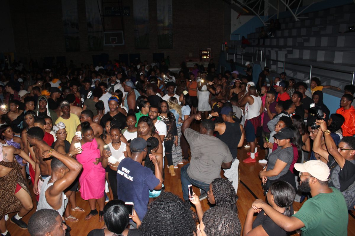 Southern University's Freshamn class, Sophomore class, and NPHC hosted a Toga Party in the event center, Februaryv2, 2017