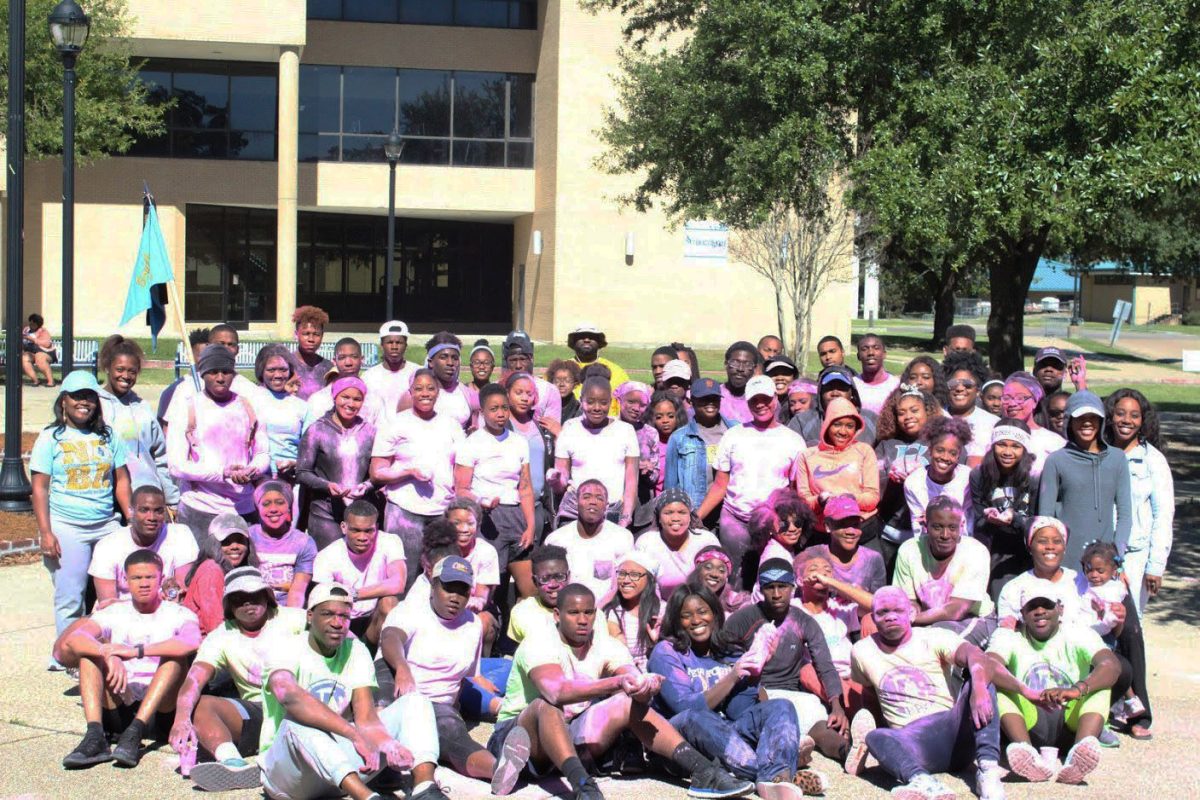 Southern University's Color Run in honor of Breast Cancer Awareness Month. On Sunday October 29, 2017 (D'Aryn Thomas/DIGEST)