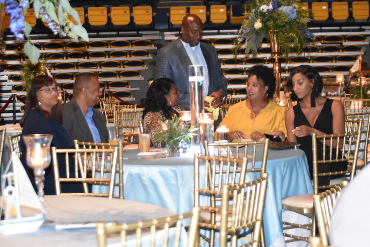 Southern Alumni enjoying themselves at the Football Extravaganza in the F.G Activity Center on September 13. (Te'yanah Owens/DIGEST)