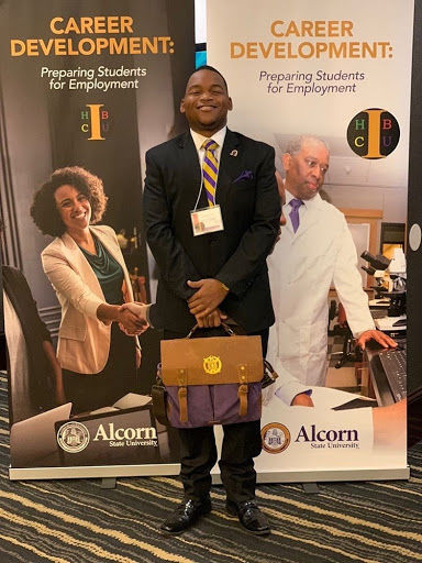 Boast represents SU at Alcorn State Career Development Conference