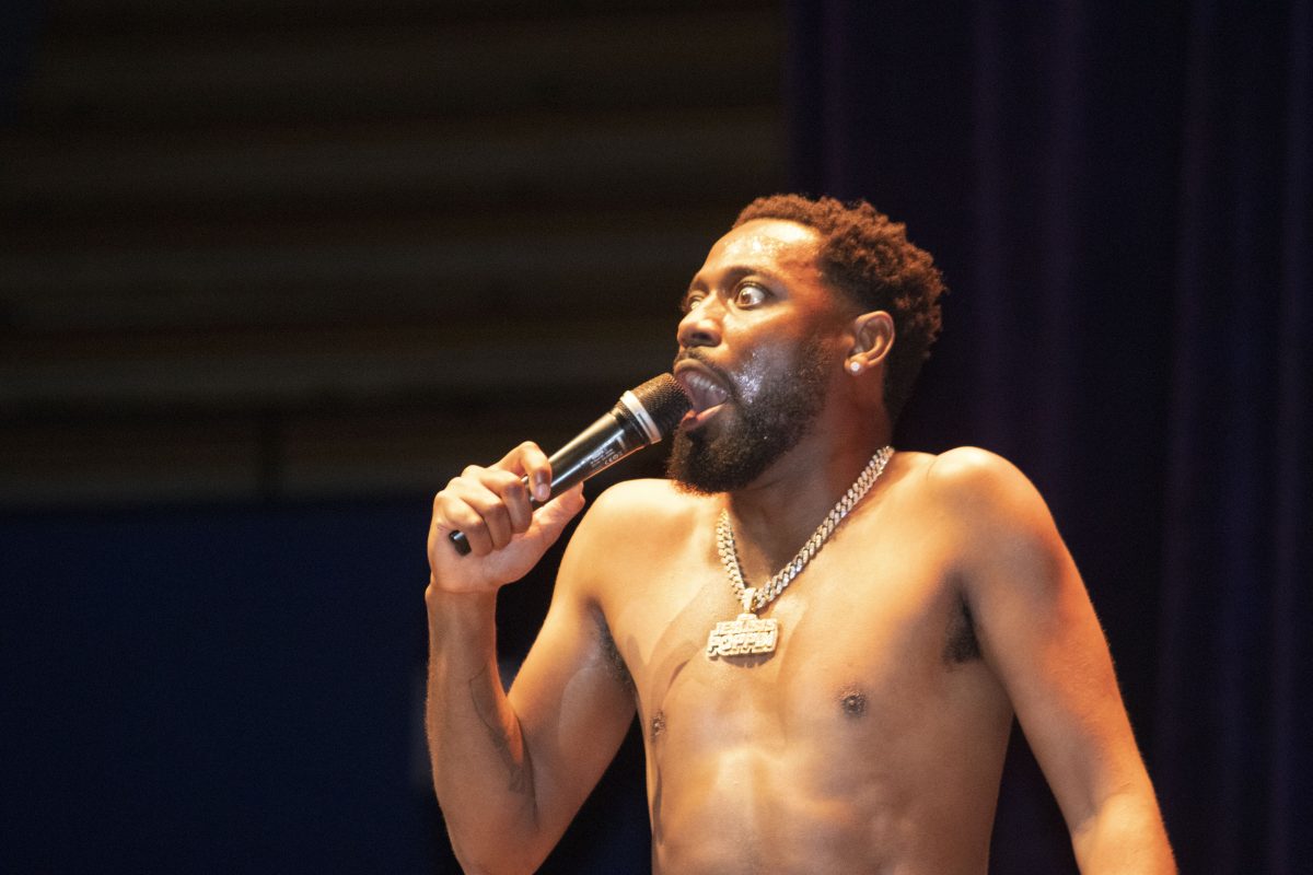 Comedian Kountry Wayne showed up and showed out at The Springfest Comdey Show, April 21(Tiffany Williams/DIGEST)