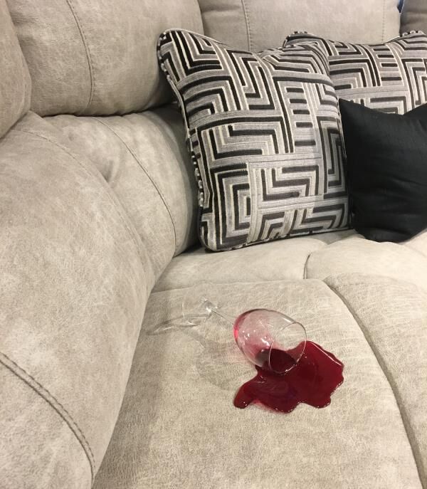 How to Handle Furniture Spills, Stains and Dents