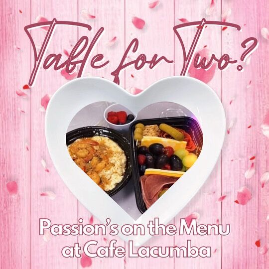 Dinner for 2? Passion On the Menu at Cafe Lacumba