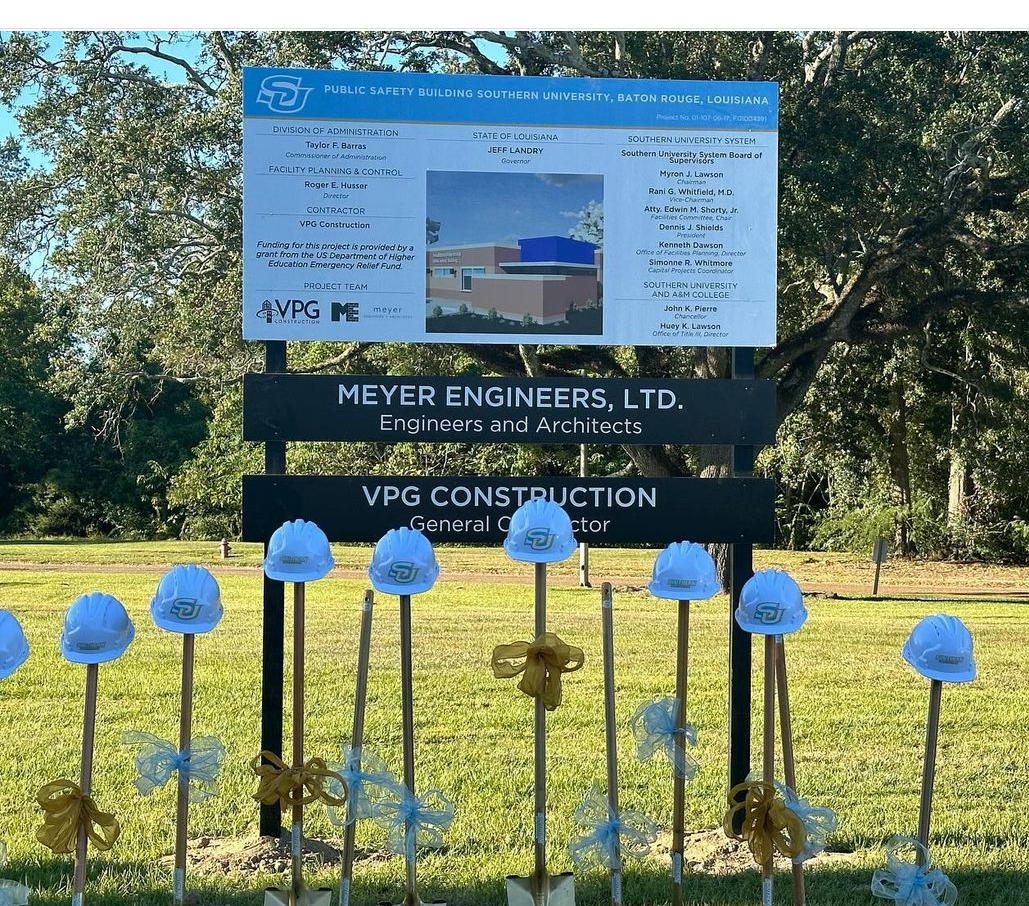 Southern University Police broke ground  on their new Police Complex on Thursday, October 17.
