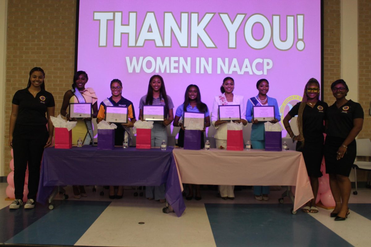 The Women In NAACP; gave a token of appreciation for the queens coming out to speak at Crowned Conversations on Wednesday; September 24. 