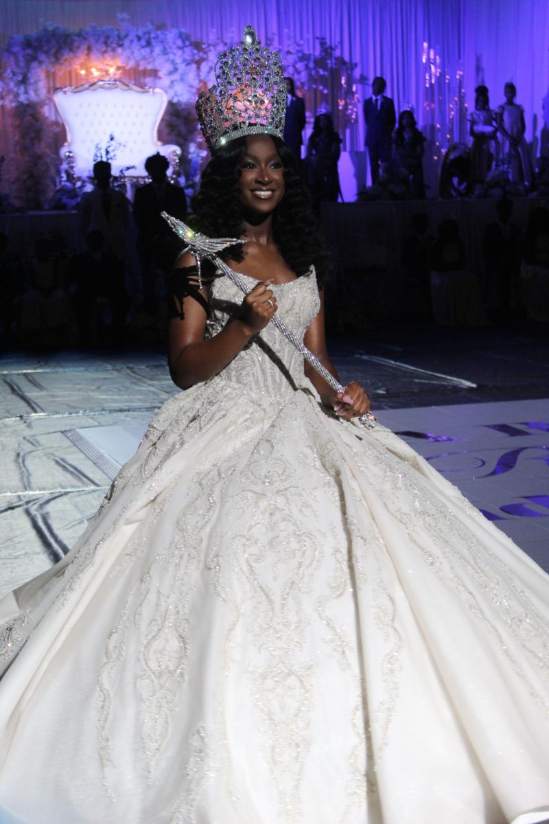 Braxtyn V. Dumas, the 70th Miss Southern University Lab Shcool, at the A Royal Reign " Under the Bluff" coronation on September 17th in the F.G. Clark Activity Center. 