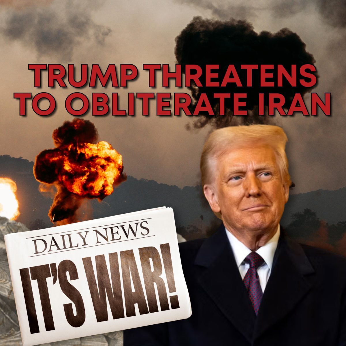 On the Edge: Trump Threatens Obliterate Iran